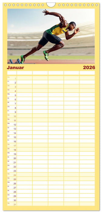 Spirit of Motion (CALVENDO Familienplaner 2026)