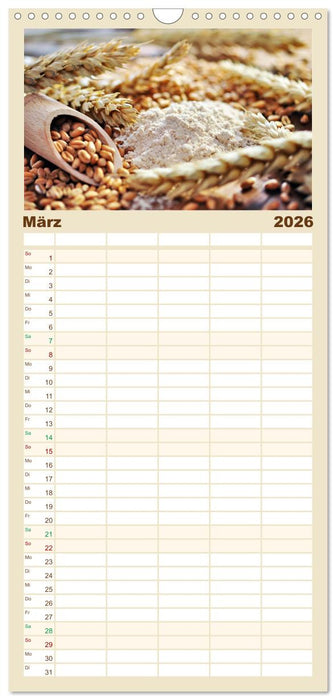 Im Bann des Brotes - Bäcker:innen (CALVENDO Familienplaner 2026)