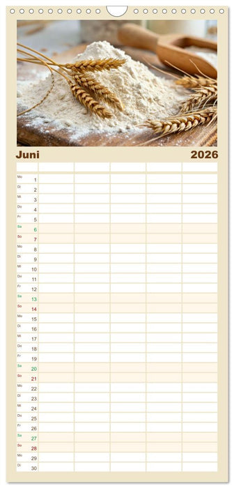 Im Bann des Brotes - Bäcker:innen (CALVENDO Familienplaner 2026)