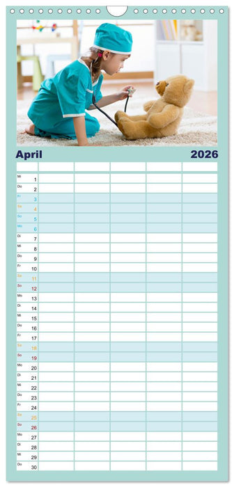Im Dienst der Gesundheit - Krankenpflege (CALVENDO Familienplaner 2026)