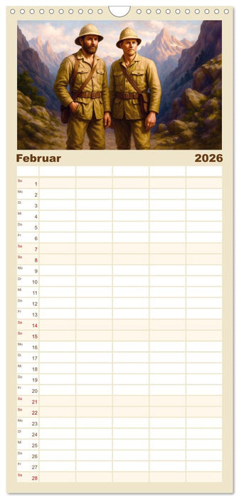 Rudyard Kipling (CALVENDO Familienplaner 2026)