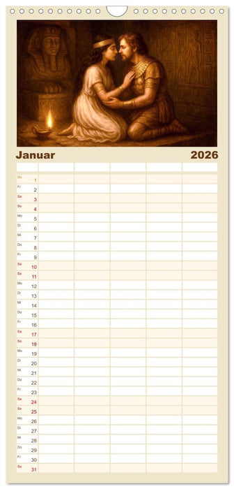 Die berühmtesten Opern der Welt (CALVENDO Familienplaner 2026)