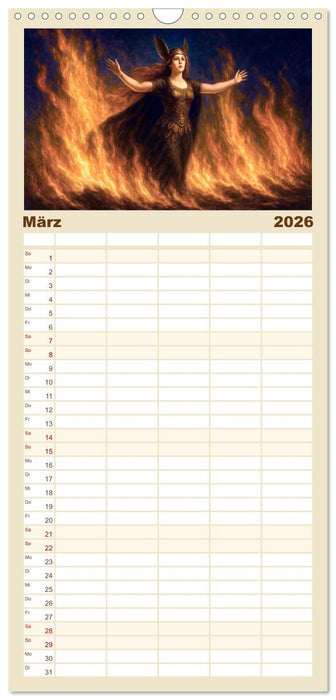 Die berühmtesten Opern der Welt (CALVENDO Familienplaner 2026)