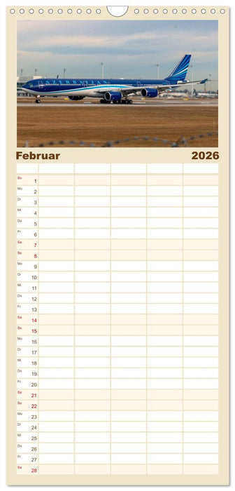 Die Faszination der Quadjets (CALVENDO Familienplaner 2026)