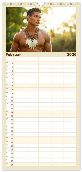 Im Bann des Kriegers (CALVENDO Familienplaner 2026)