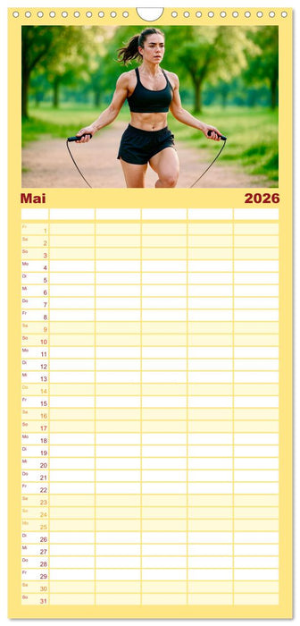 MMA Mixed Martial Arts (CALVENDO Familienplaner 2026)