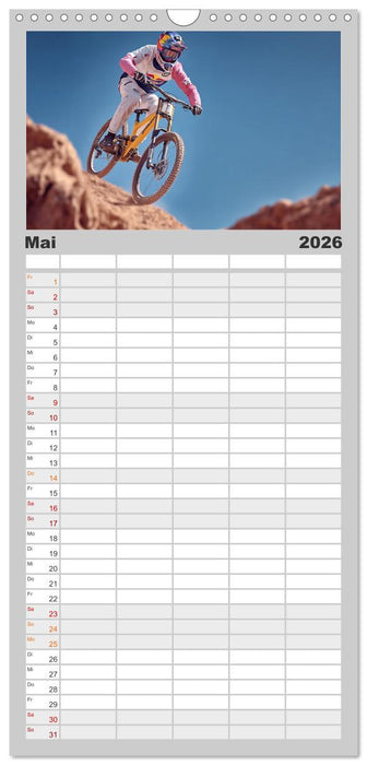Radsport – Vom Training zum Triumph (CALVENDO Familienplaner 2026)