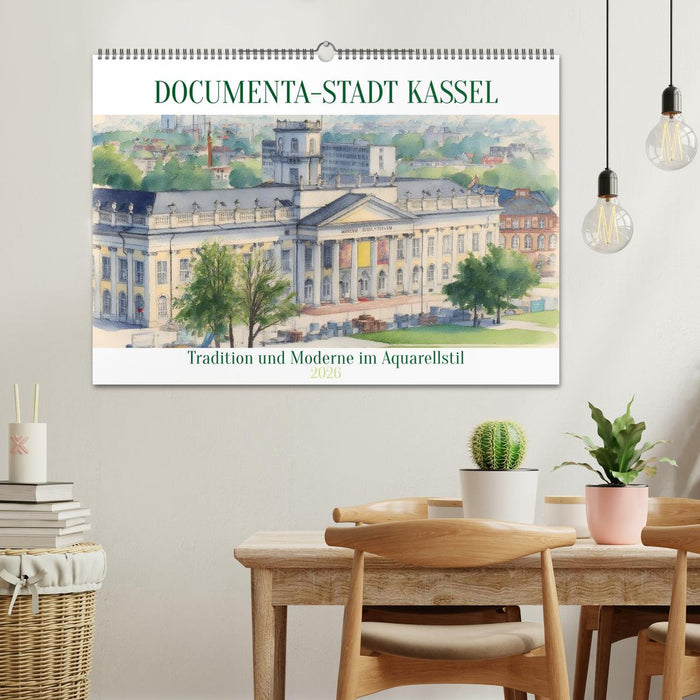 DOCUMENTA-Stadt Kassel (CALVENDO Wandkalender 2026)