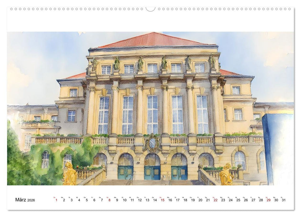 DOCUMENTA-Stadt Kassel (CALVENDO Wandkalender 2026)