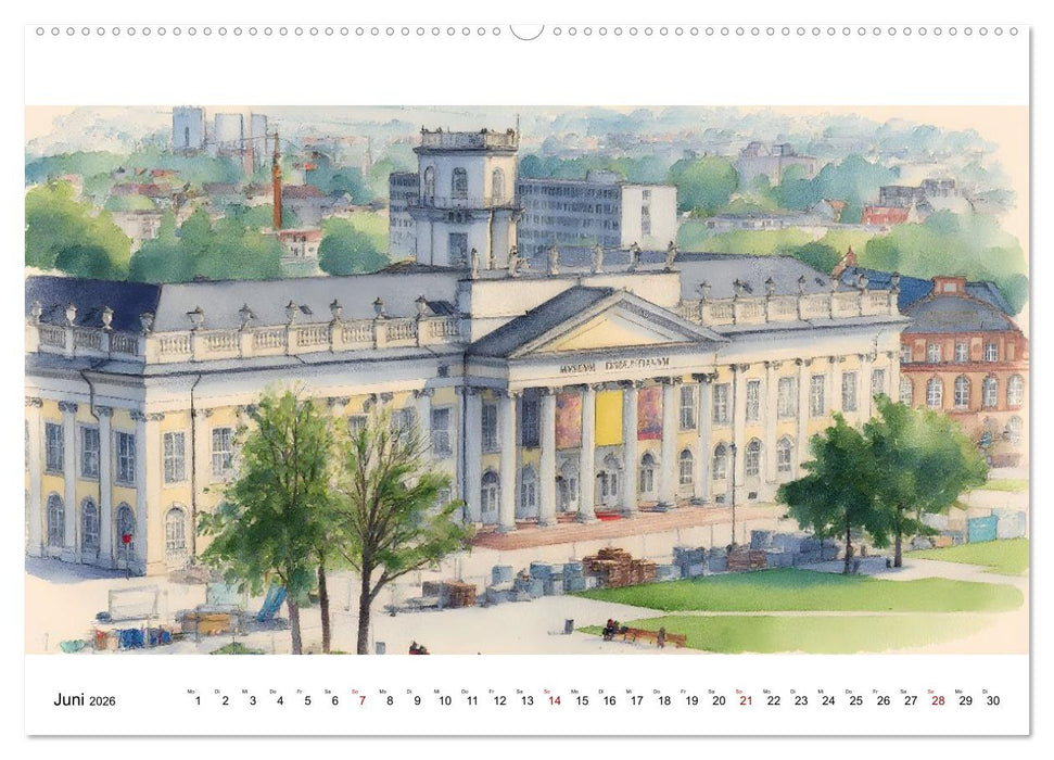 DOCUMENTA-Stadt Kassel (CALVENDO Premium Wandkalender 2026)