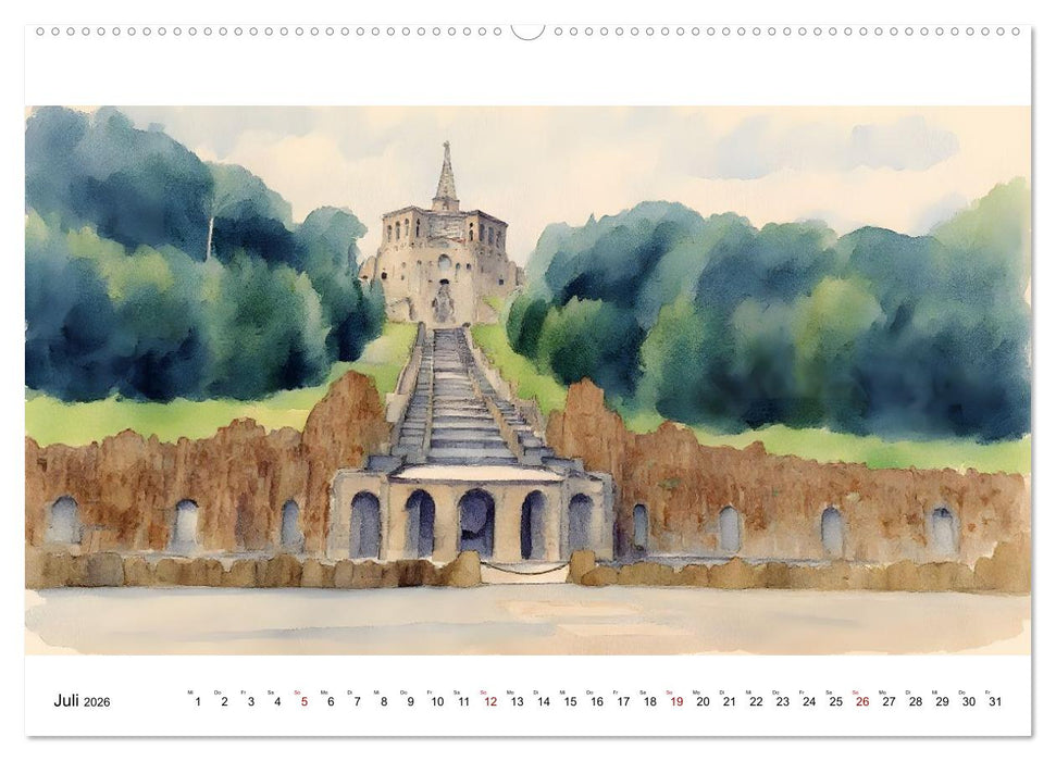 DOCUMENTA-Stadt Kassel (CALVENDO Premium Wandkalender 2026)