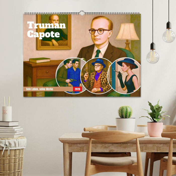Truman Capote (CALVENDO Wandkalender 2026)
