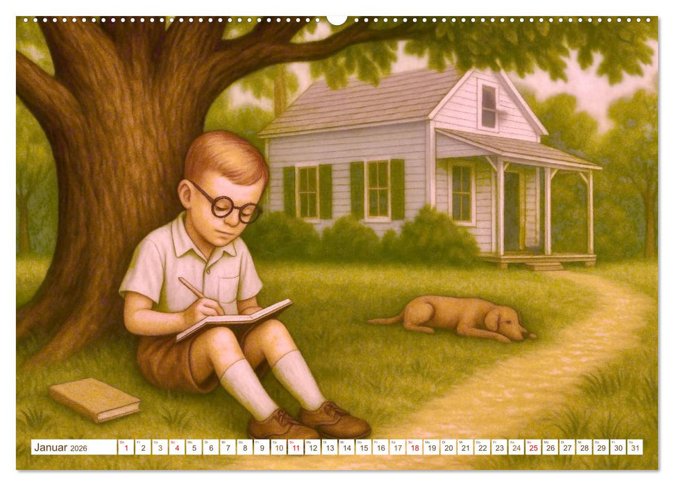 Truman Capote (CALVENDO Wandkalender 2026)