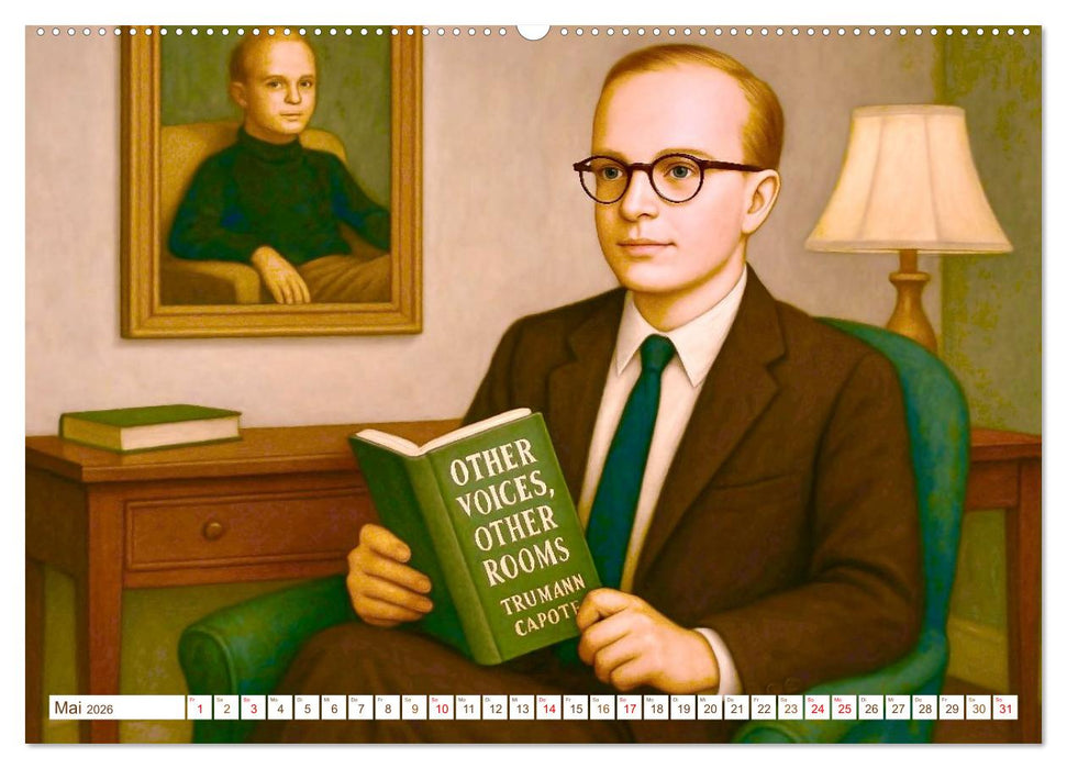 Truman Capote (CALVENDO Wandkalender 2026)