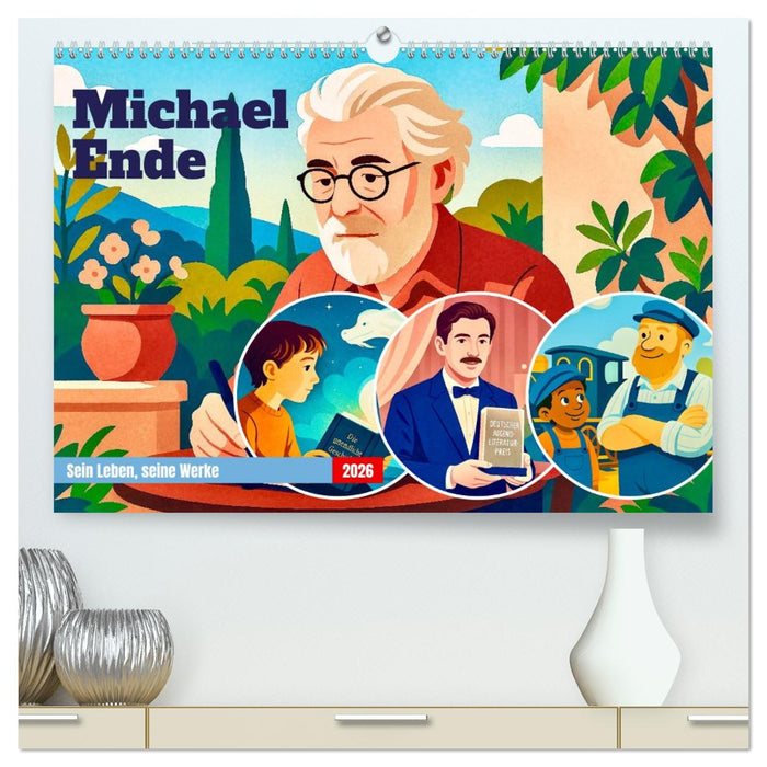 Michael Ende (CALVENDO Premium Wandkalender 2026)