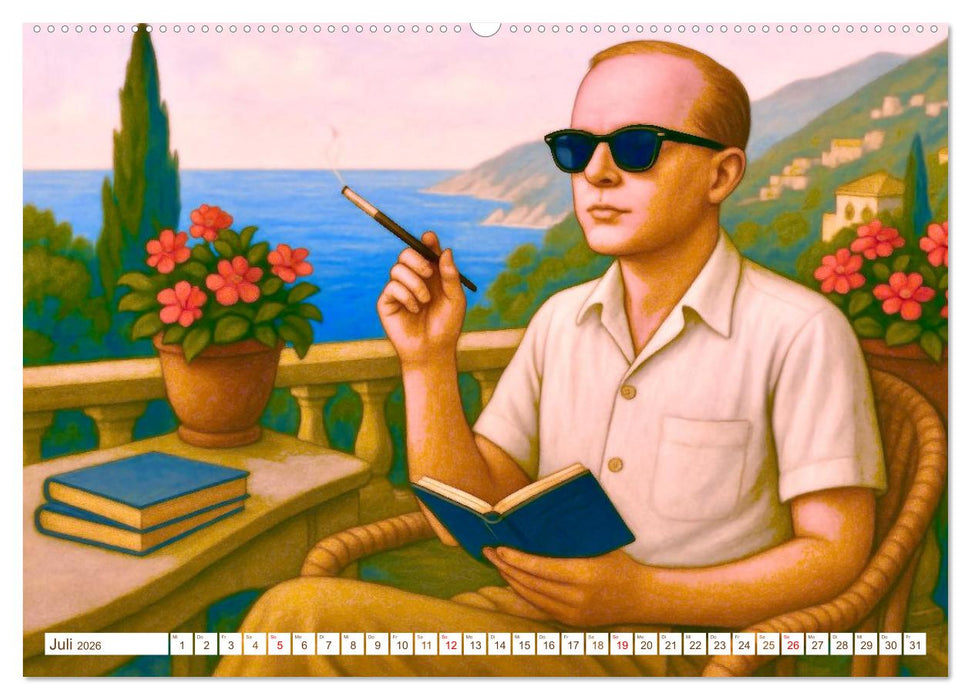 Truman Capote (CALVENDO Premium Wandkalender 2026)