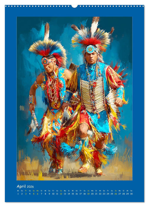 Omaha-Tanz. Grastanz der amerikanischen Ureinwohner (CALVENDO Wandkalender 2026)