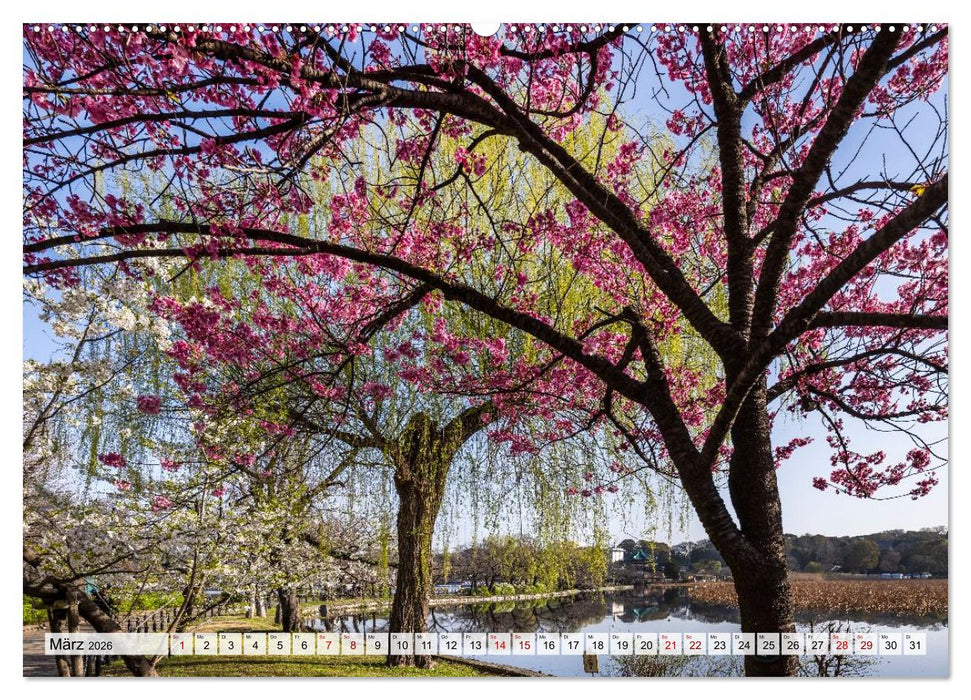 Tokio - Das Herz Japans (CALVENDO Wandkalender 2026)