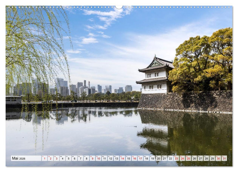 Tokio - Das Herz Japans (CALVENDO Wandkalender 2026)