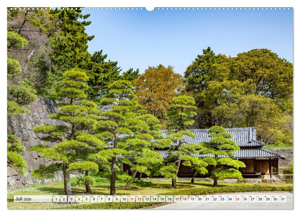 Tokio - Das Herz Japans (CALVENDO Premium Wandkalender 2026)