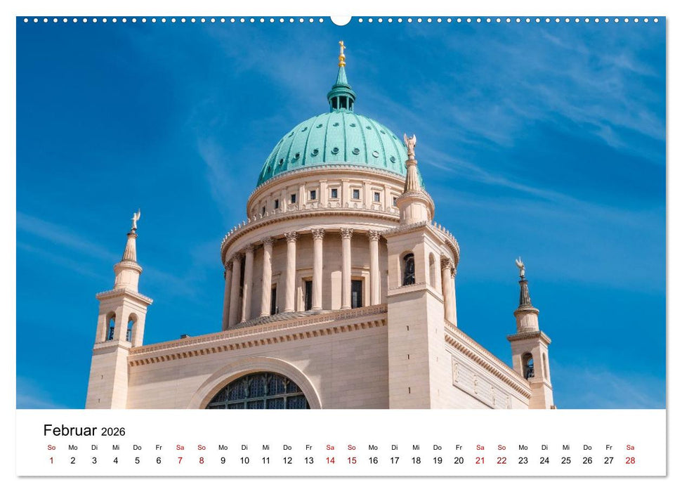 Potsdam - Ein Spaziergang Durch Zeitlose Eleganz (CALVENDO Premium Wandkalender 2026)