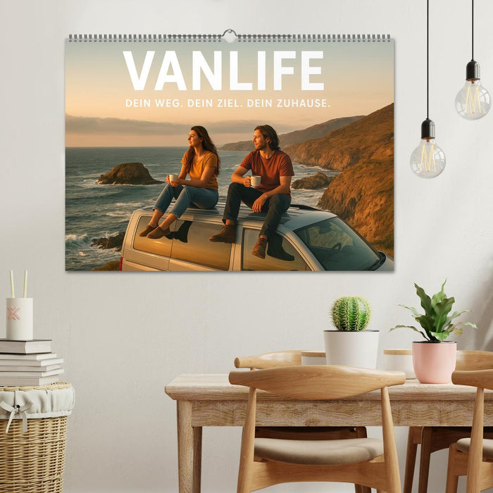 VANLIFE - Dein Weg. Dein Ziel. Dein Zuhause. (CALVENDO Wandkalender 2026)