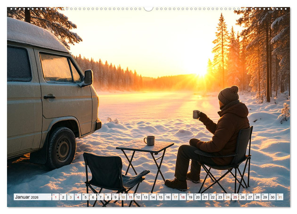 VANLIFE - Dein Weg. Dein Ziel. Dein Zuhause. (CALVENDO Wandkalender 2026)