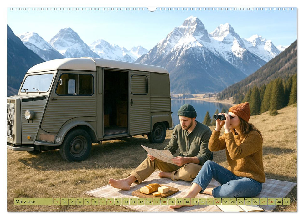 VANLIFE - Dein Weg. Dein Ziel. Dein Zuhause. (CALVENDO Wandkalender 2026)