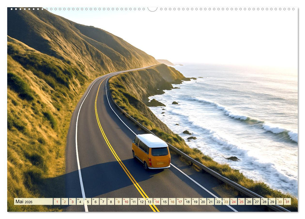 VANLIFE - Dein Weg. Dein Ziel. Dein Zuhause. (CALVENDO Wandkalender 2026)