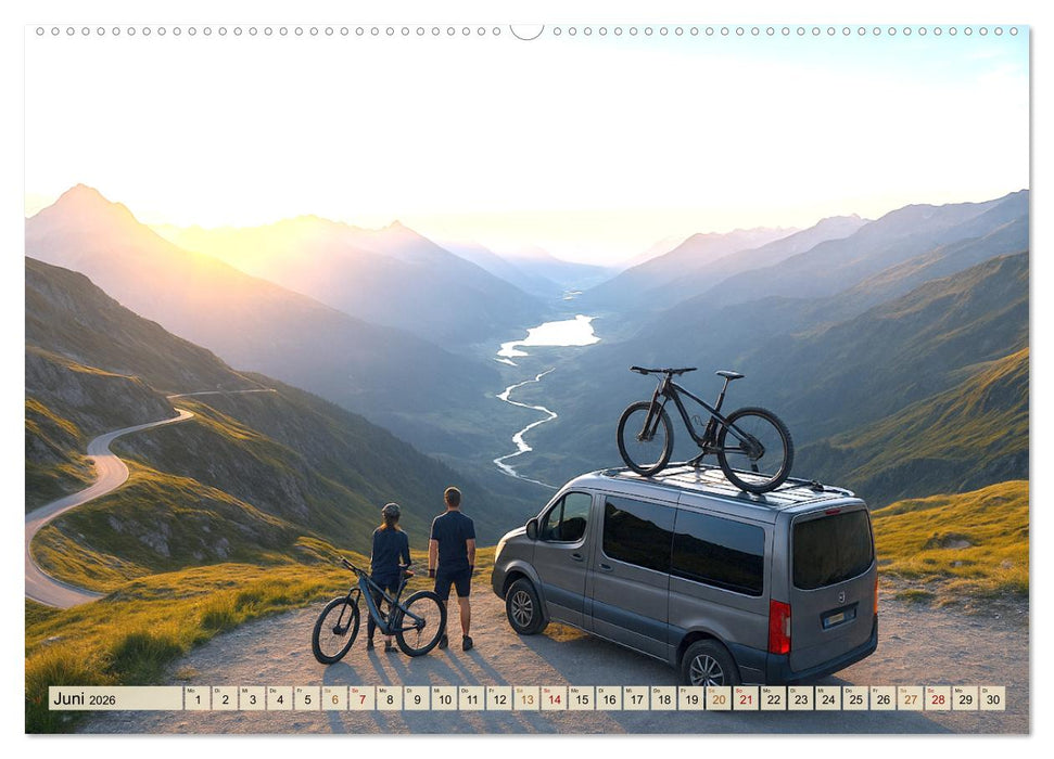 VANLIFE - Dein Weg. Dein Ziel. Dein Zuhause. (CALVENDO Wandkalender 2026)
