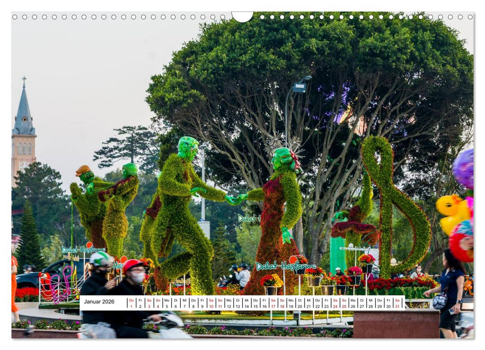 Da Lat Einfach Liebenswert (CALVENDO Wandkalender 2026)
