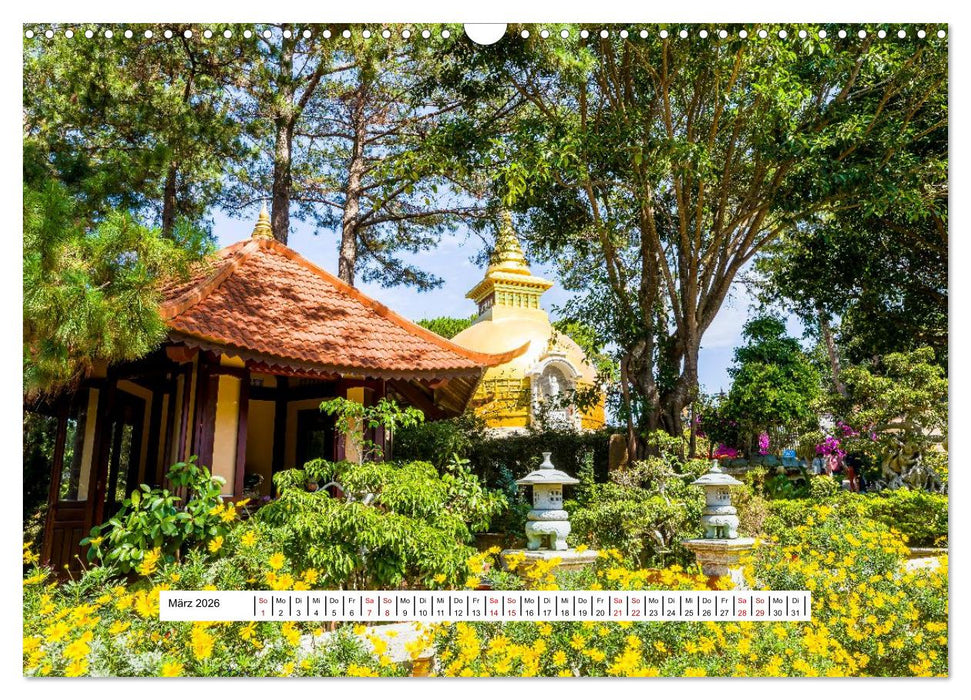 Da Lat Einfach Liebenswert (CALVENDO Wandkalender 2026)