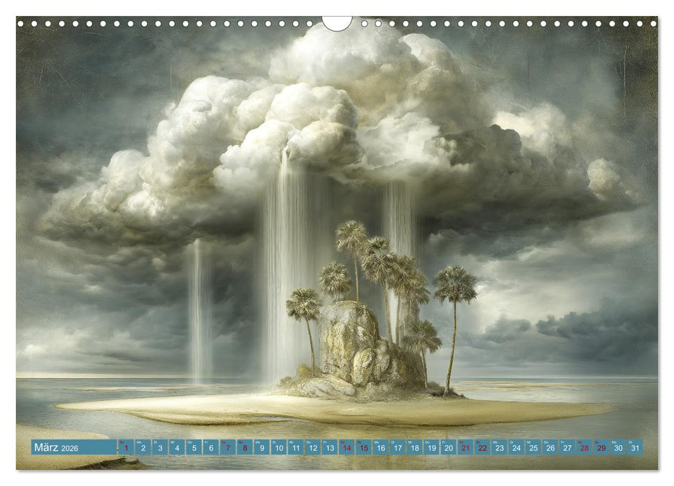 Zwischen Licht und Stille - Träume aus Licht und Form (CALVENDO Wandkalender 2026)