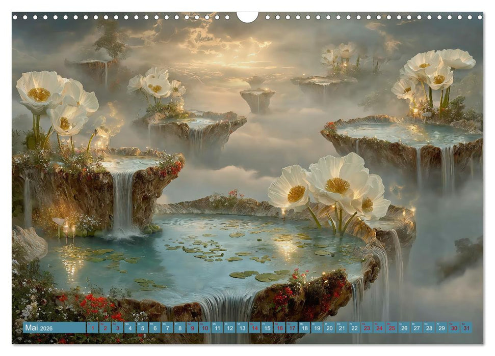 Zwischen Licht und Stille - Träume aus Licht und Form (CALVENDO Wandkalender 2026)