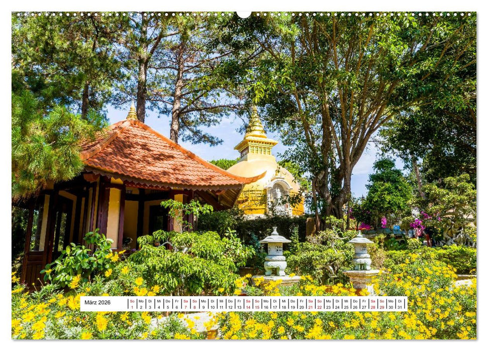 Da Lat Einfach Liebenswert (CALVENDO Premium Wandkalender 2026)