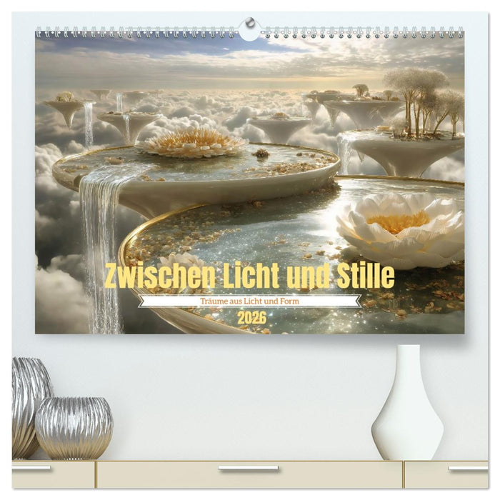 Zwischen Licht und Stille - Träume aus Licht und Form (CALVENDO Premium Wandkalender 2026)