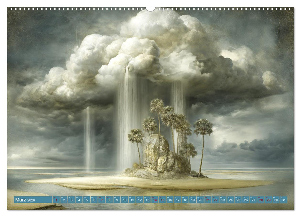 Zwischen Licht und Stille - Träume aus Licht und Form (CALVENDO Premium Wandkalender 2026)