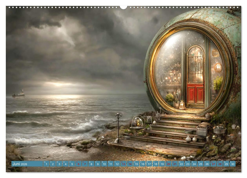 Zwischen Licht und Stille - Träume aus Licht und Form (CALVENDO Premium Wandkalender 2026)