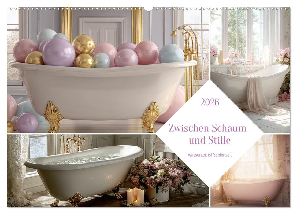 Zwischen Schaum und Stille (CALVENDO Wandkalender 2026)