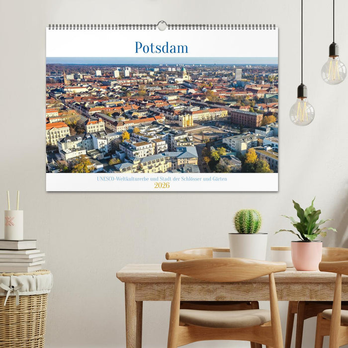 Potsdam - UNESCO Weltkulturerbe und Stadt der Schlösser und Gärten (CALVENDO Wandkalender 2026)