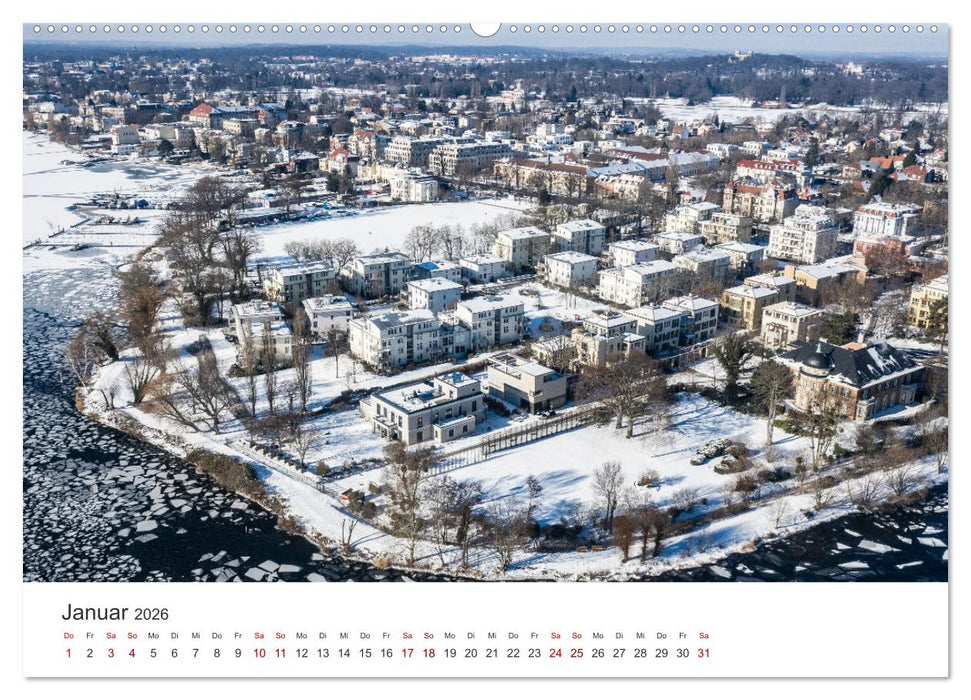 Potsdam - UNESCO Weltkulturerbe und Stadt der Schlösser und Gärten (CALVENDO Wandkalender 2026)