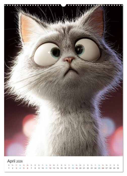 Miau & Mauz (CALVENDO Wandkalender 2026)