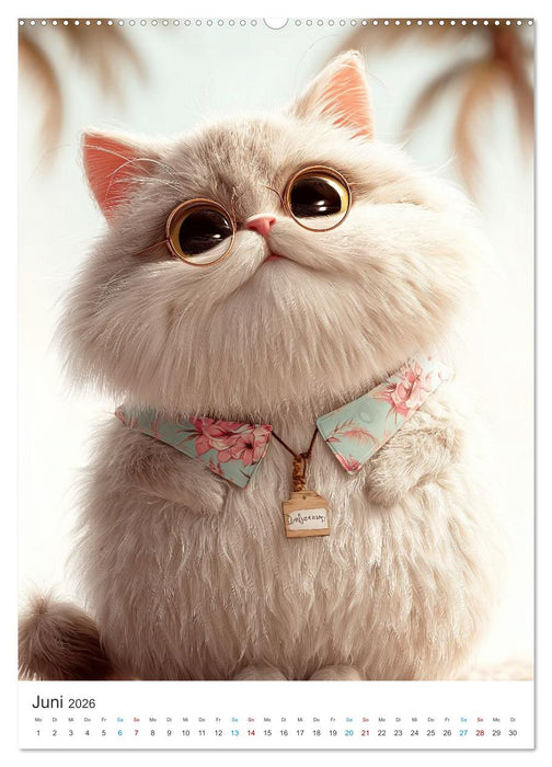 Miau & Mauz (CALVENDO Wandkalender 2026)