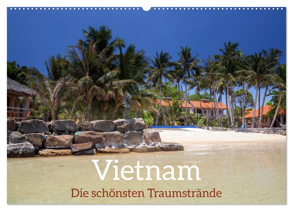 Vietnam, die schönsten Traumstrände (CALVENDO Wandkalender 2026)