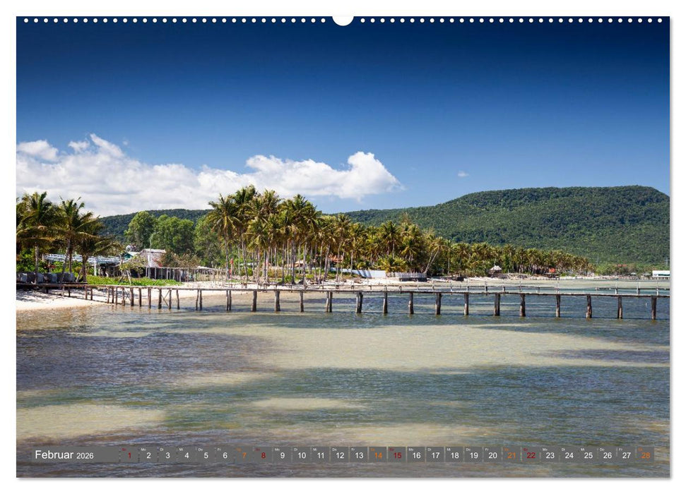 Vietnam, die schönsten Traumstrände (CALVENDO Wandkalender 2026)