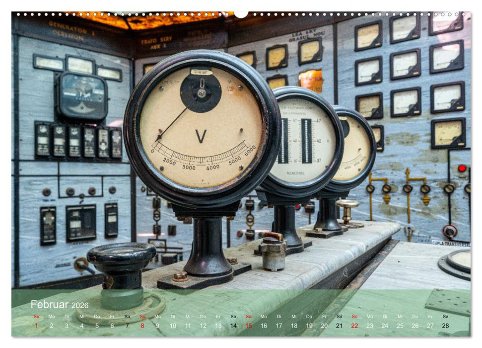 Betrieb eingestellt - Industrieruinen in Europa (CALVENDO Wandkalender 2026)