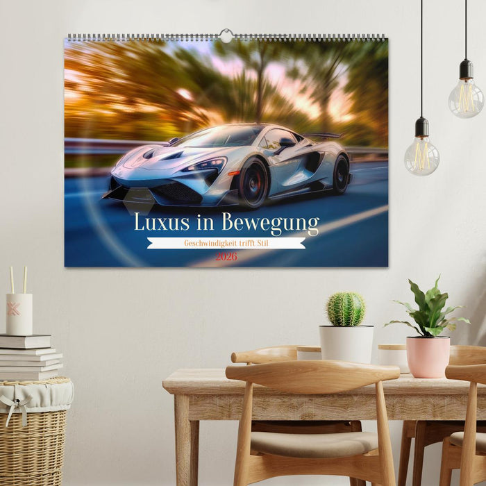 Luxus in Bewegung (CALVENDO Wandkalender 2026)