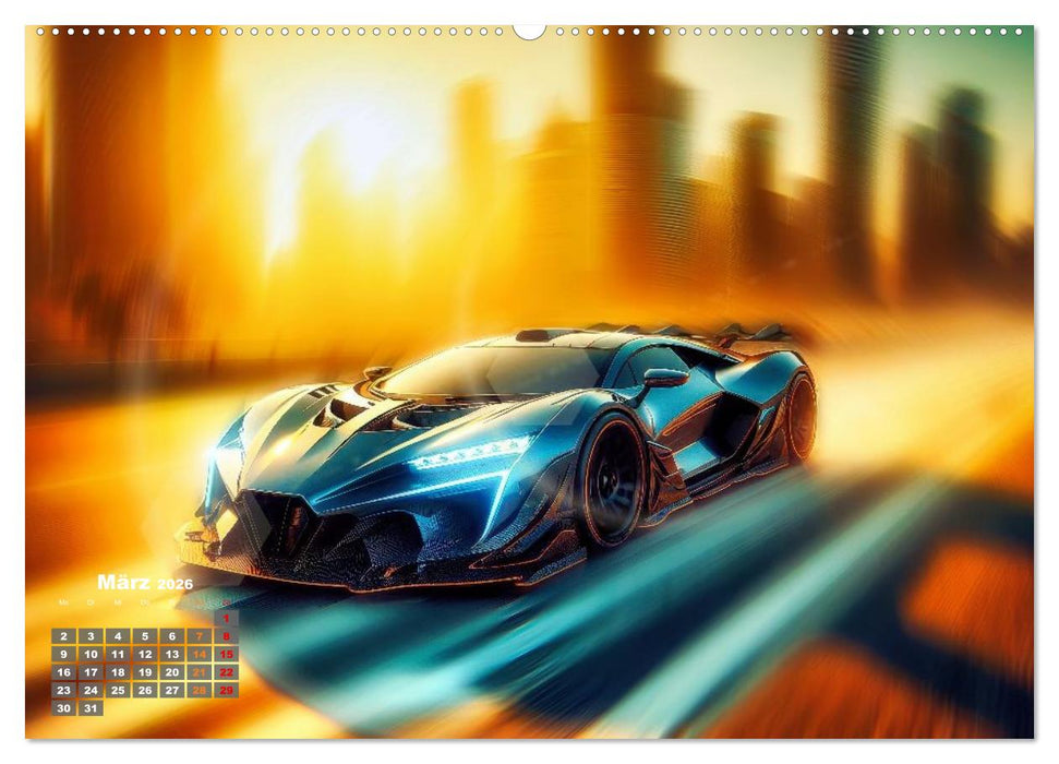 Luxus in Bewegung (CALVENDO Wandkalender 2026)