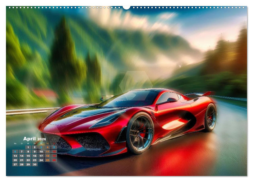 Luxus in Bewegung (CALVENDO Wandkalender 2026)