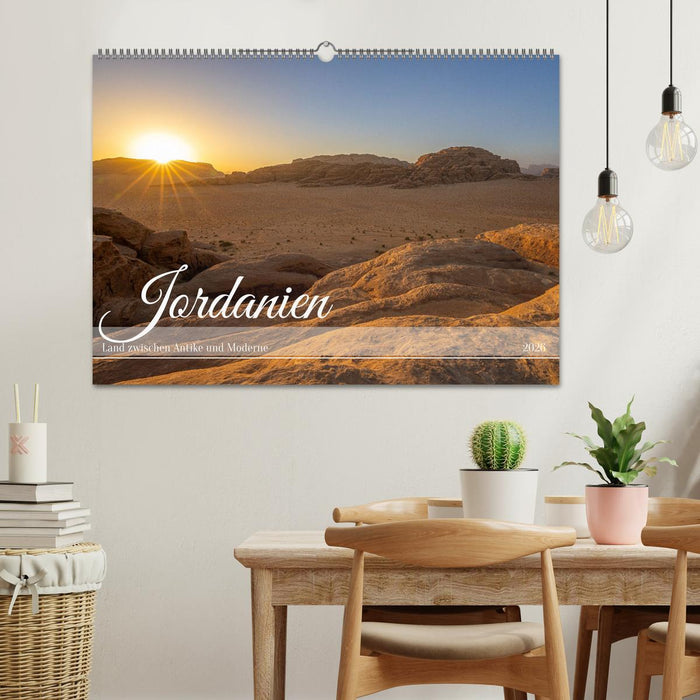 Jordanien - Land zwischen Antike und Moderne (CALVENDO Wandkalender 2026)
